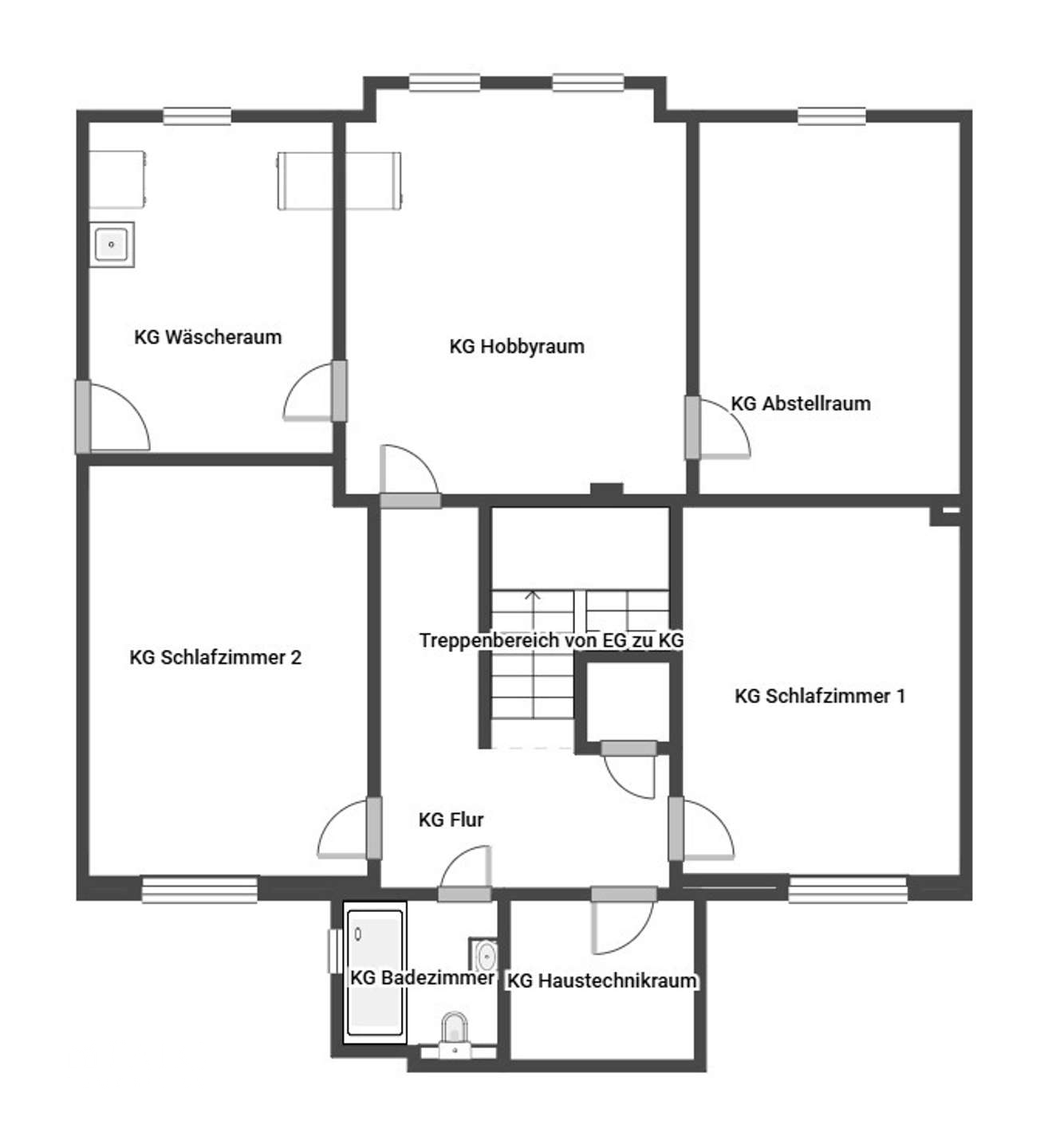 KG Grundriss